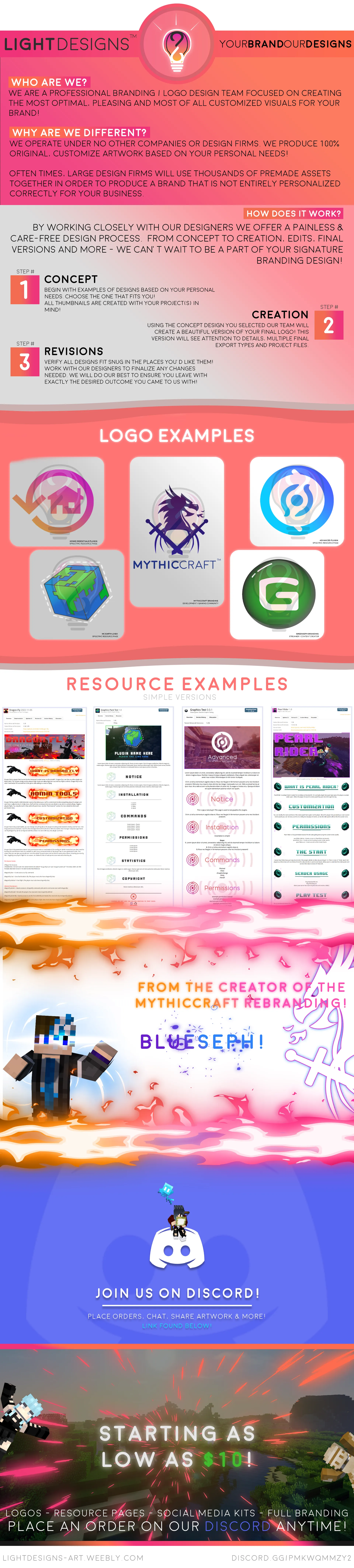 Light Designs - Logos, Thread Designs, & much more!