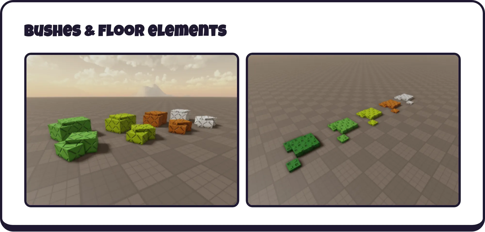 bushes & floor elements [Images]