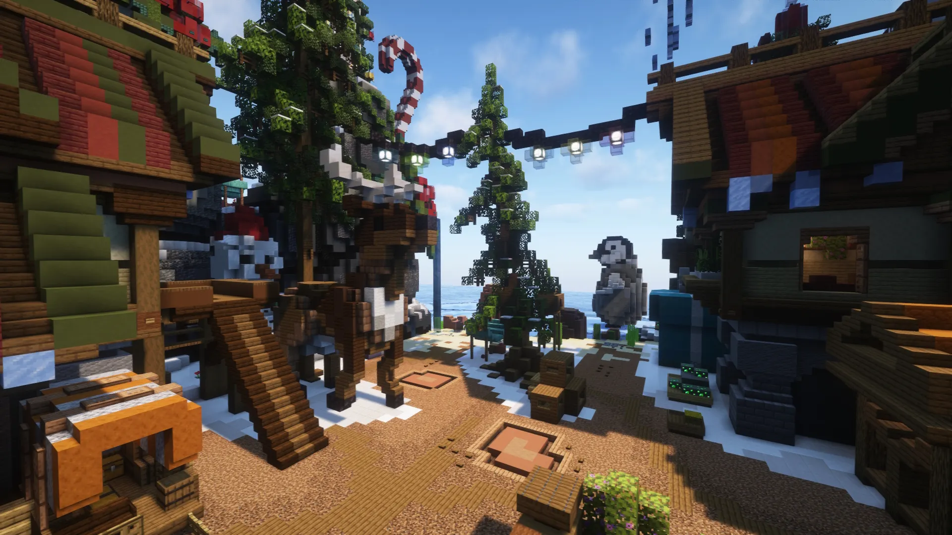 Winter Medieval Server Spawn | BuiltByBit