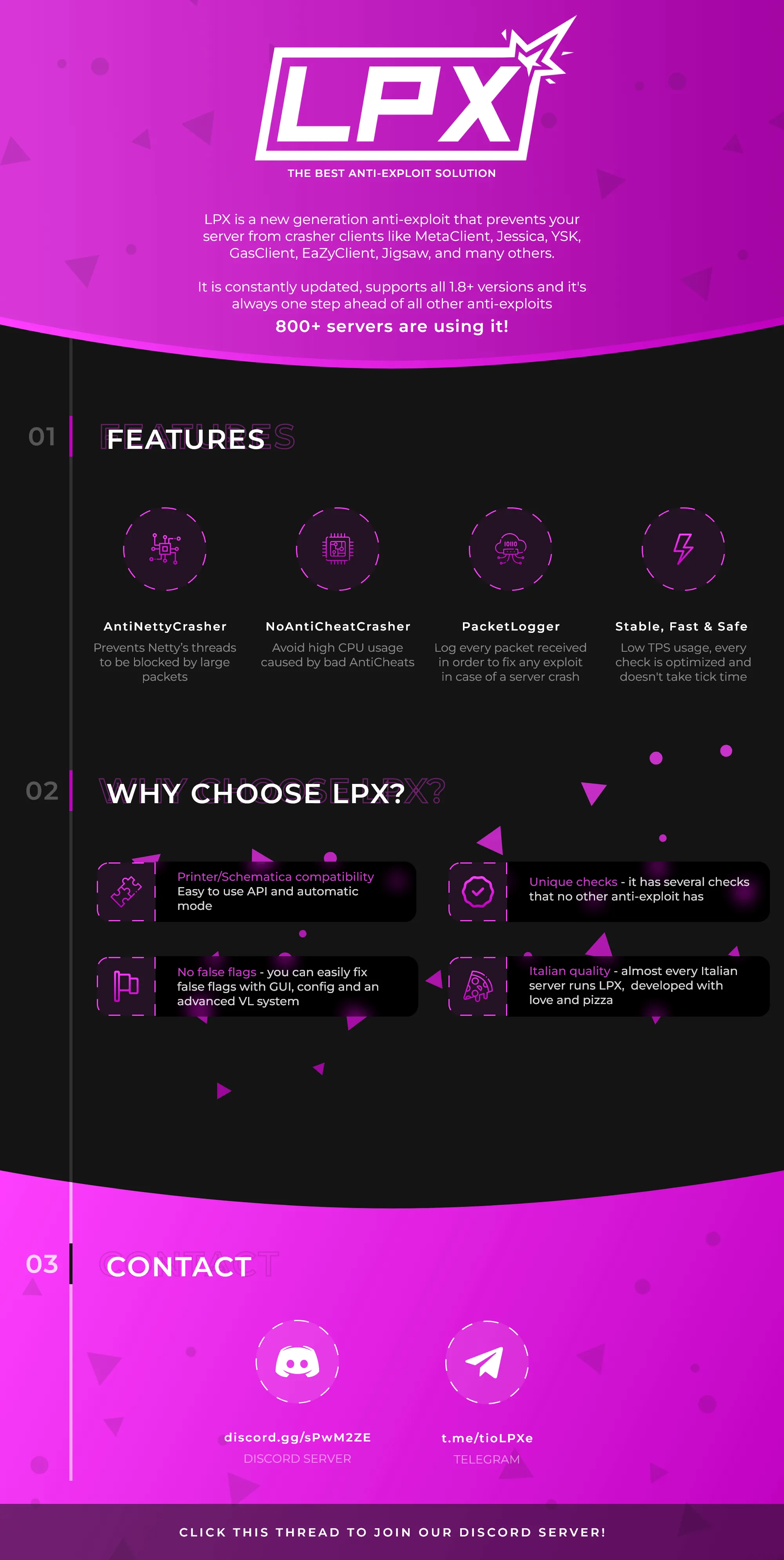 LPX AntiPacketExploit | BuiltByBit
