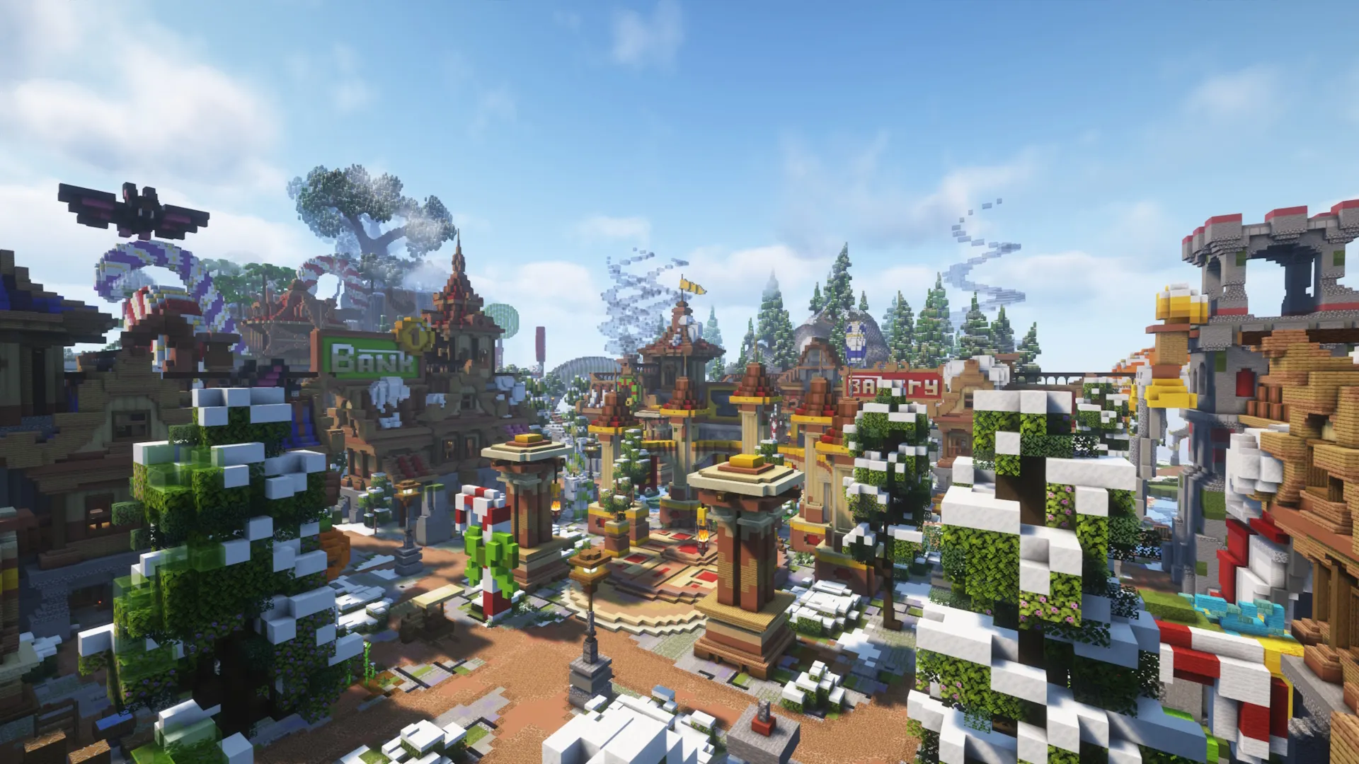 Winter Multibiome World | BuiltByBit