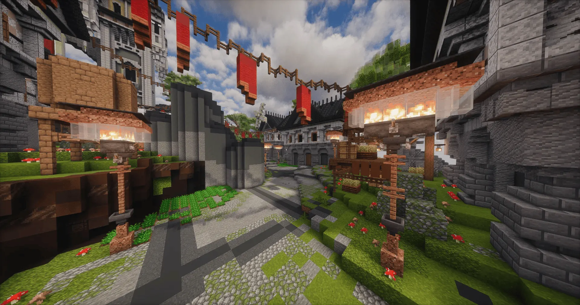 Spawn - Medieval Fantasy Castle Spawn | BuiltByBit