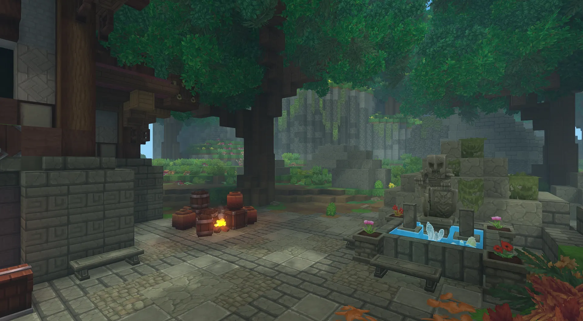 Medieval Server Spawn - Hytale Build