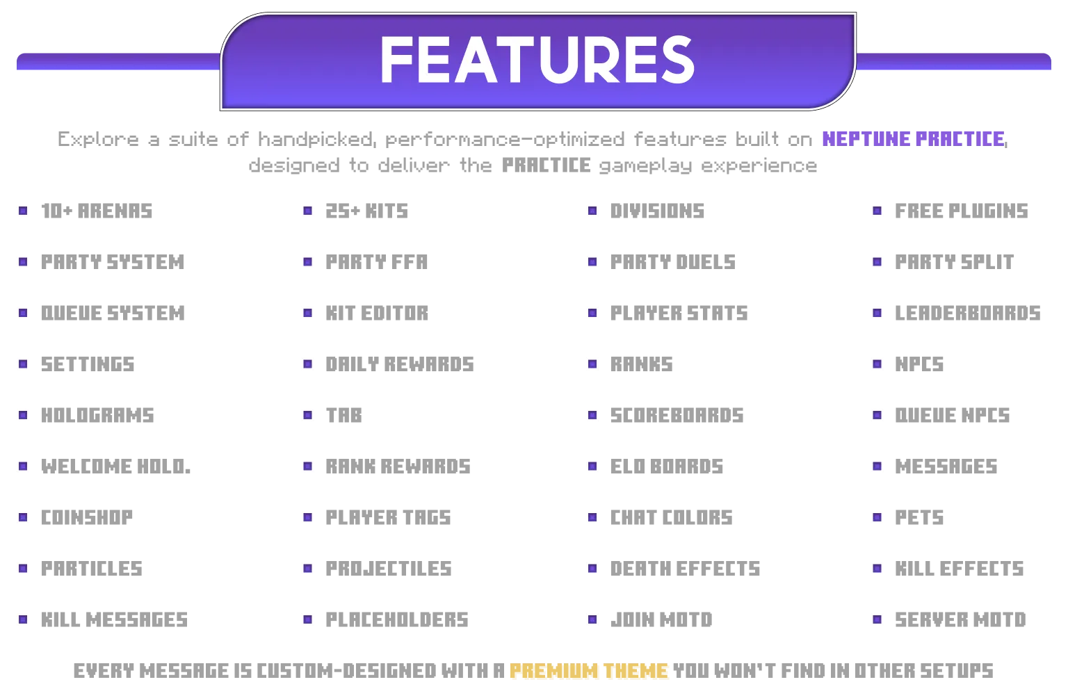 PRACTICE - Premium Server Setup | BuiltByBit