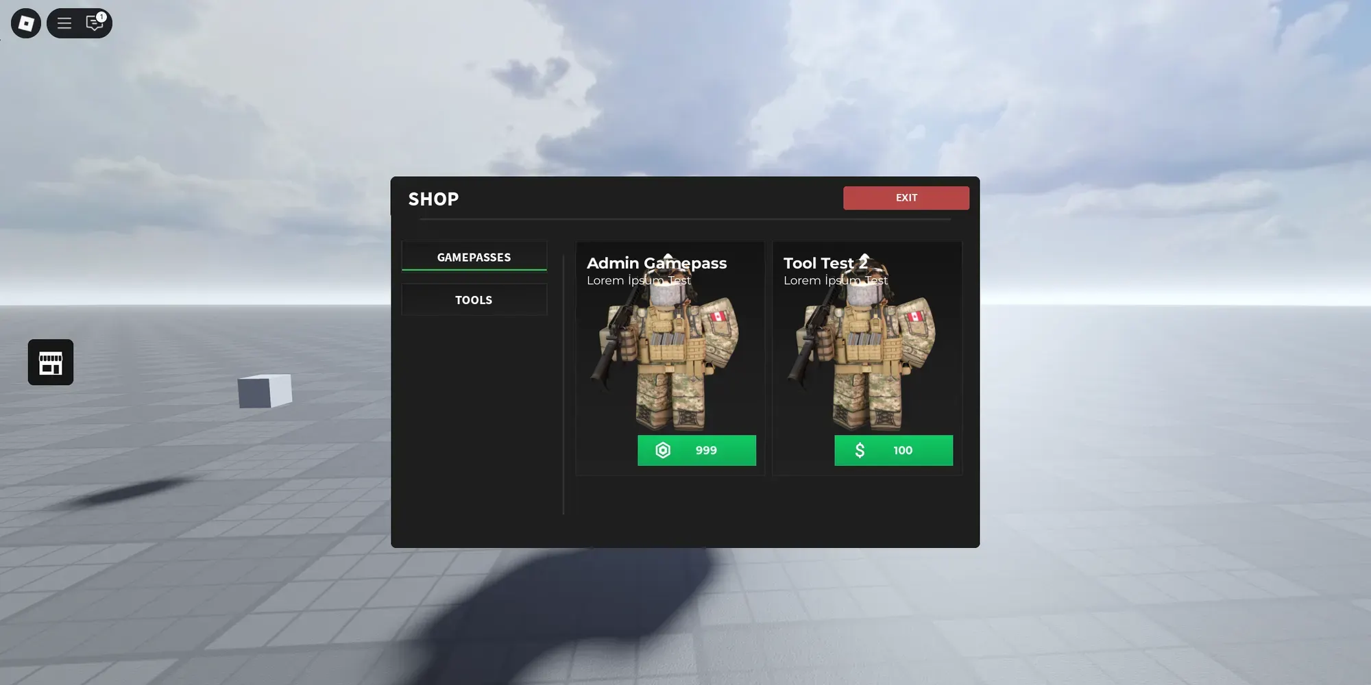 UXR Shop System | BuiltByBit
