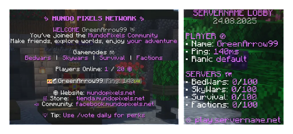 Modern Lobby Setup | Modern Series | BuiltByBit