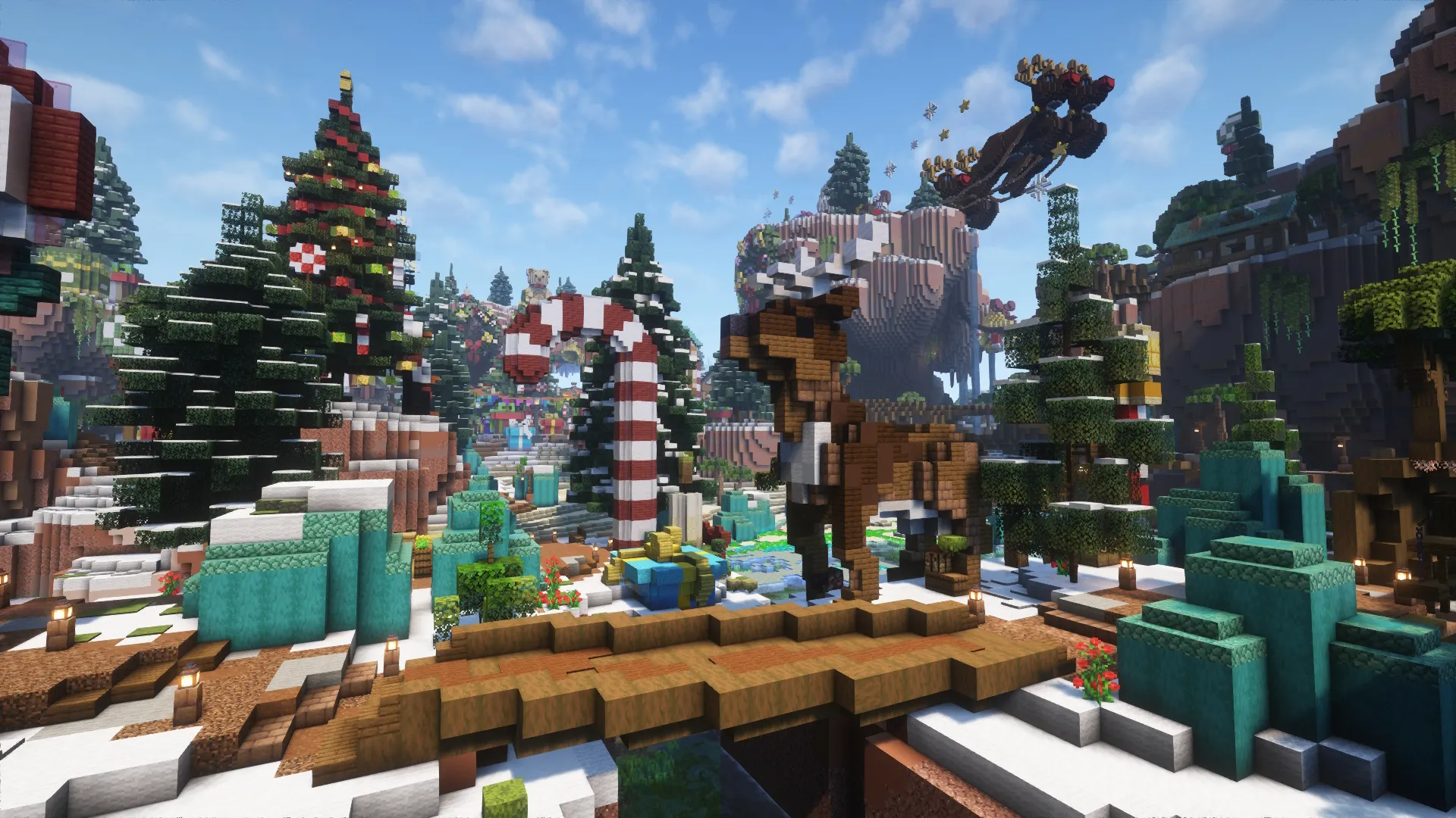 Winter Elysian Cascade Isles | BuiltByBit
