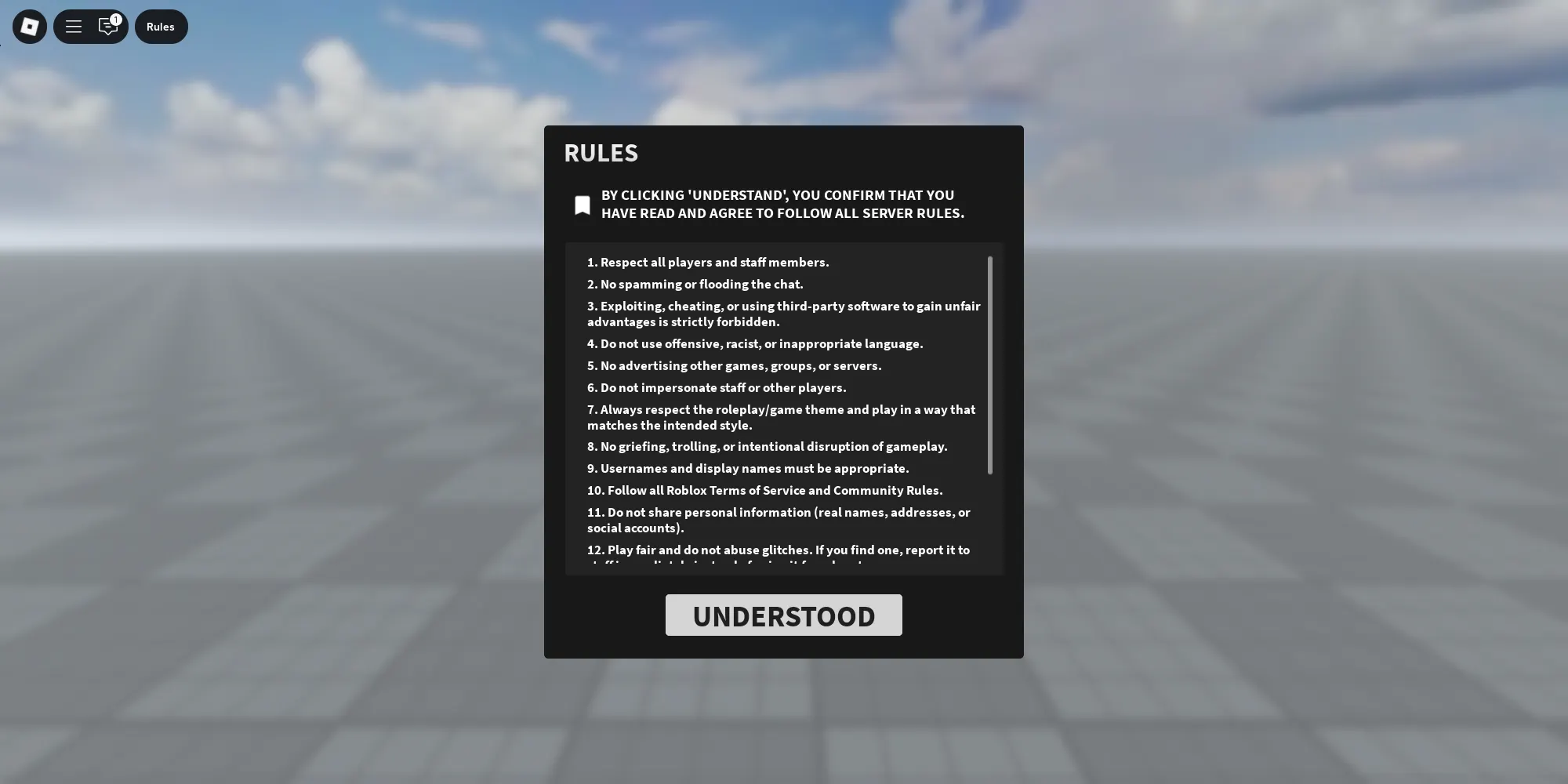 UXR Rules UI | BuiltByBit