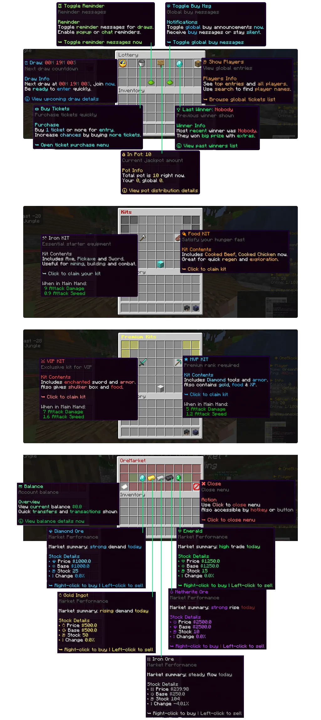 Modern OneBlock Setup | Modern Series | BuiltByBit