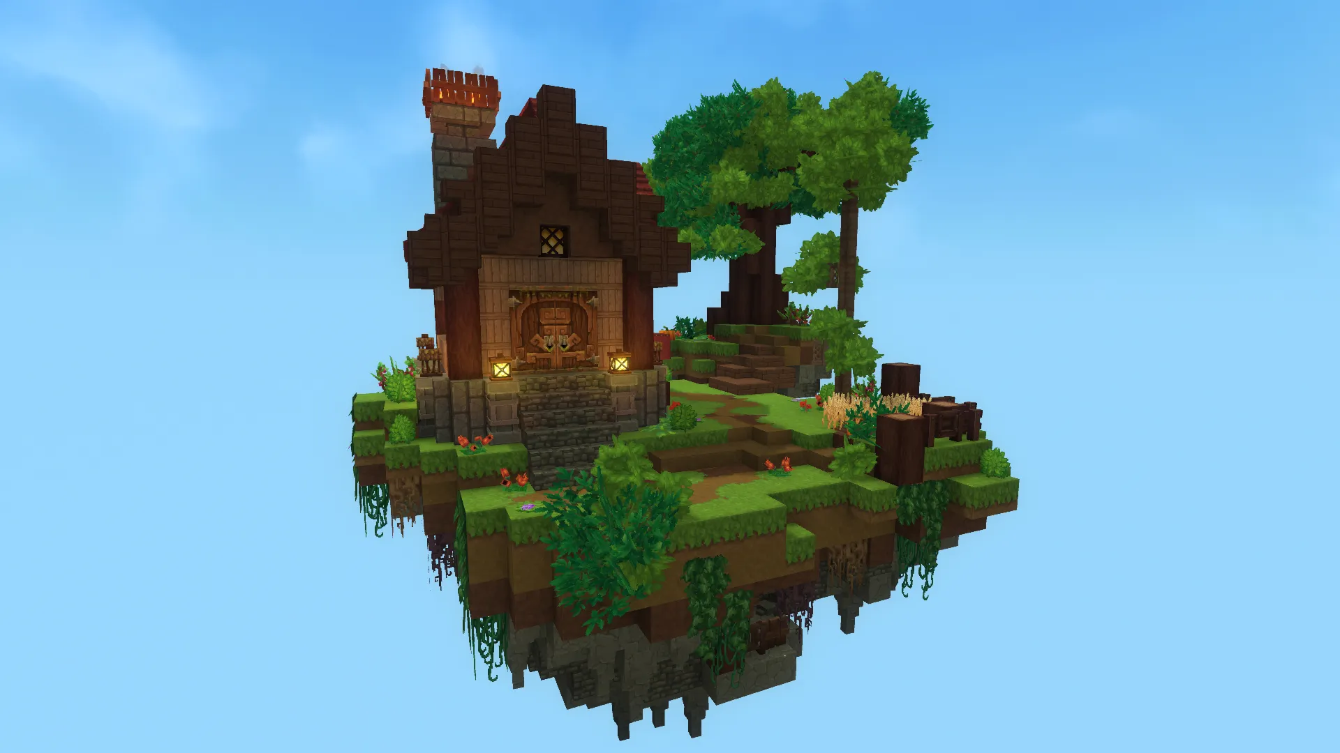 25x SkyBlock Islands - Hytale Build
