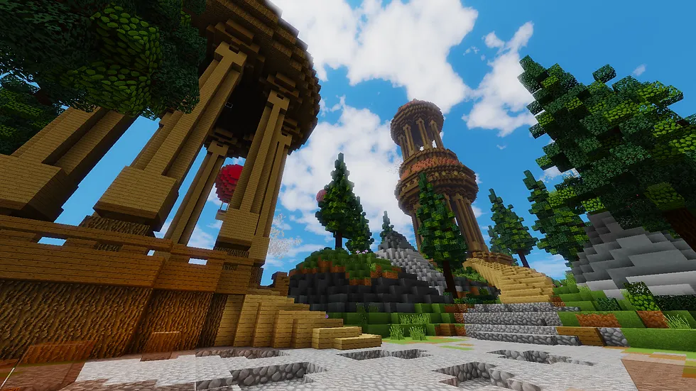 Lush Skyblock Spawn | BuiltByBit