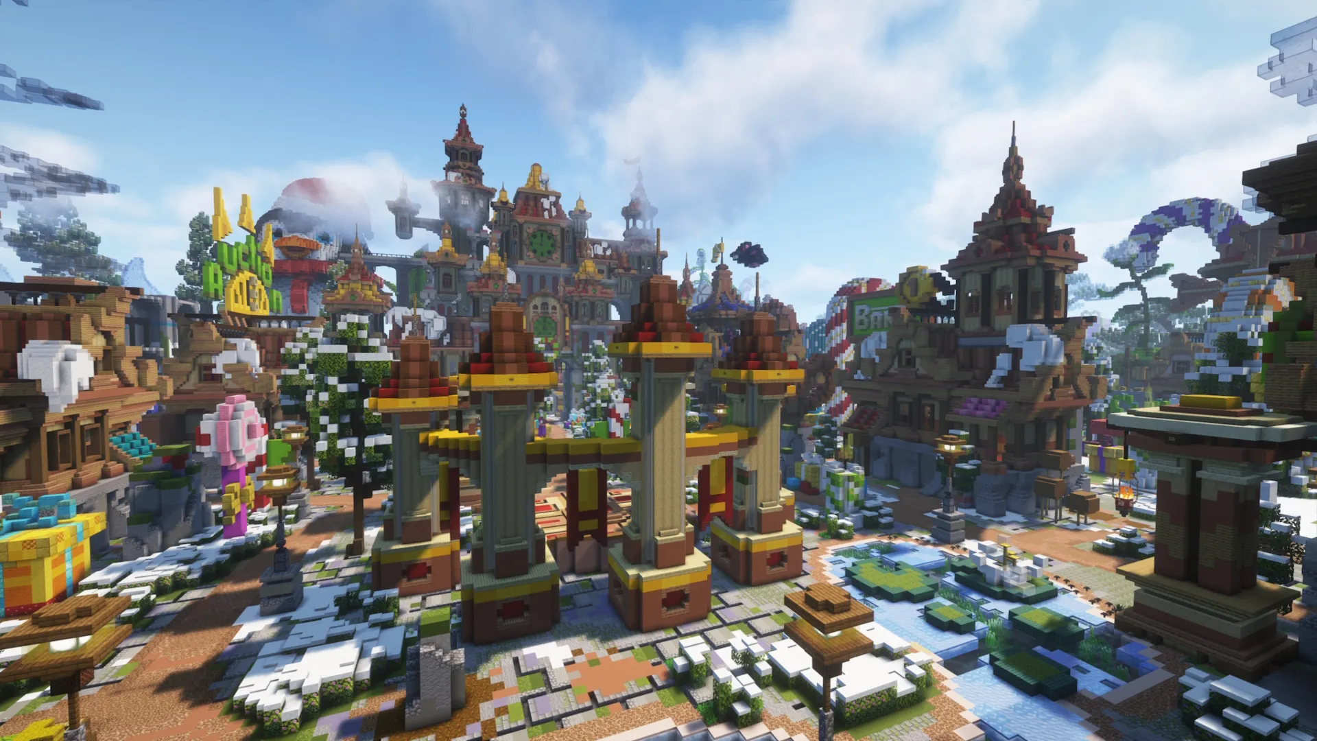 Winter Multibiome World | BuiltByBit