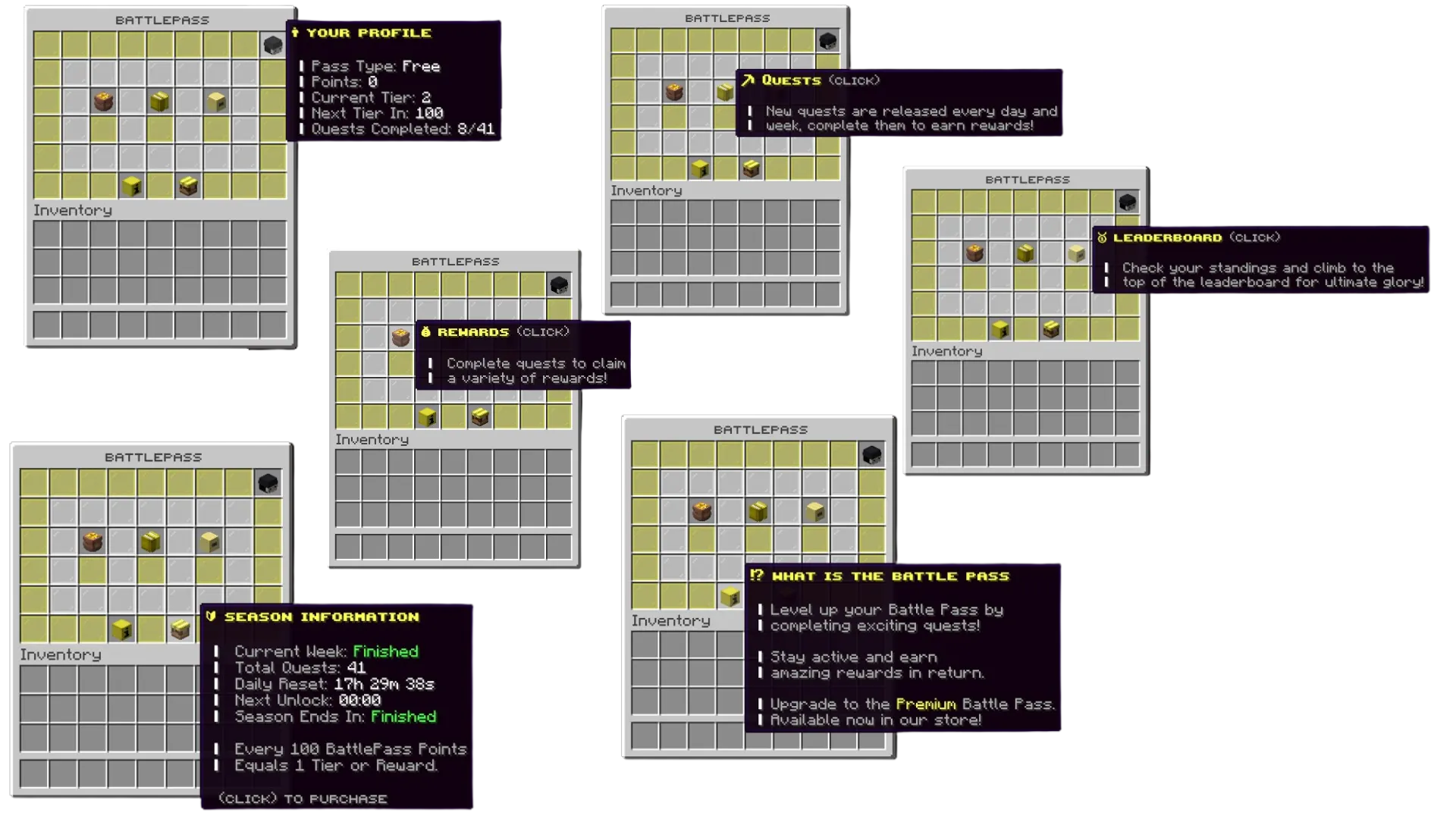 BATTLE PASS CONFIGURATION | BuiltByBit