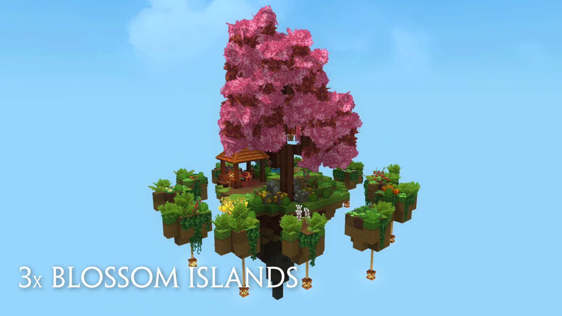 25x SkyBlock Islands - Hytale Build