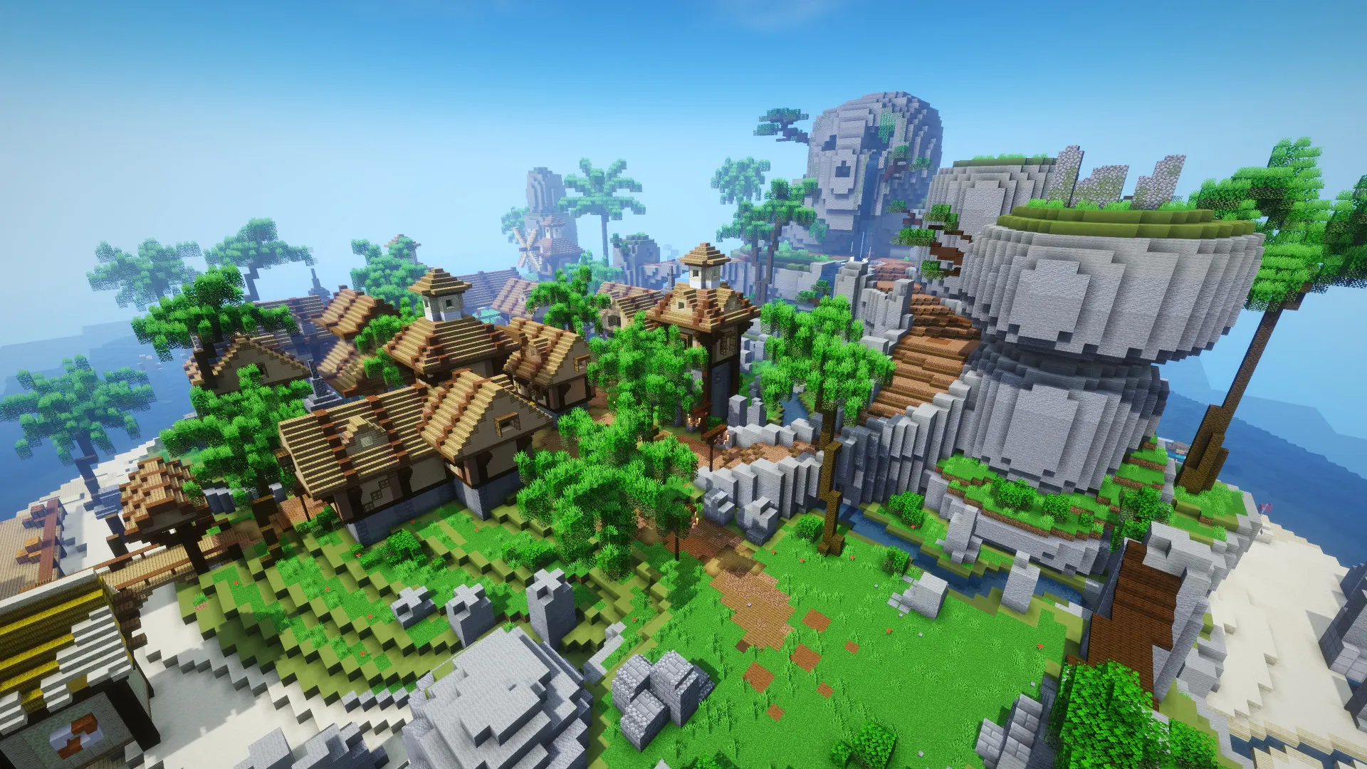 Spawn - Yellow Pirate Island - 540x540 | BuiltByBit