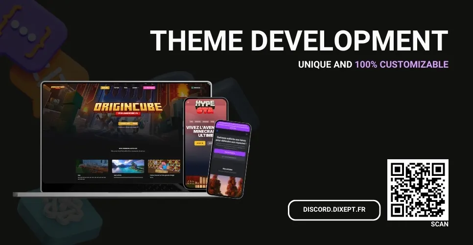 Nova Template for AzuriomCMS | BuiltByBit
