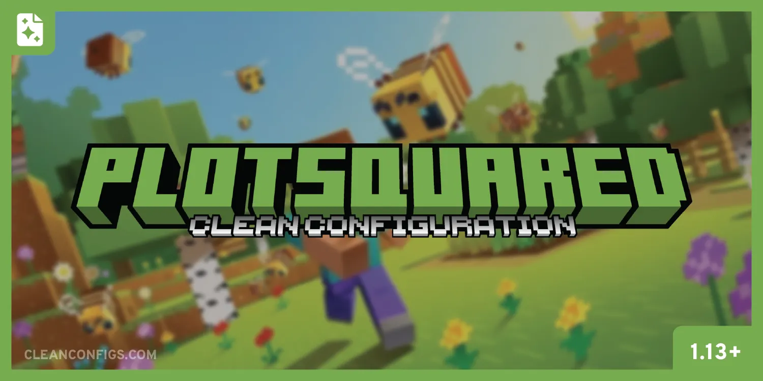 Minecraft PlotSquared Plugin Config