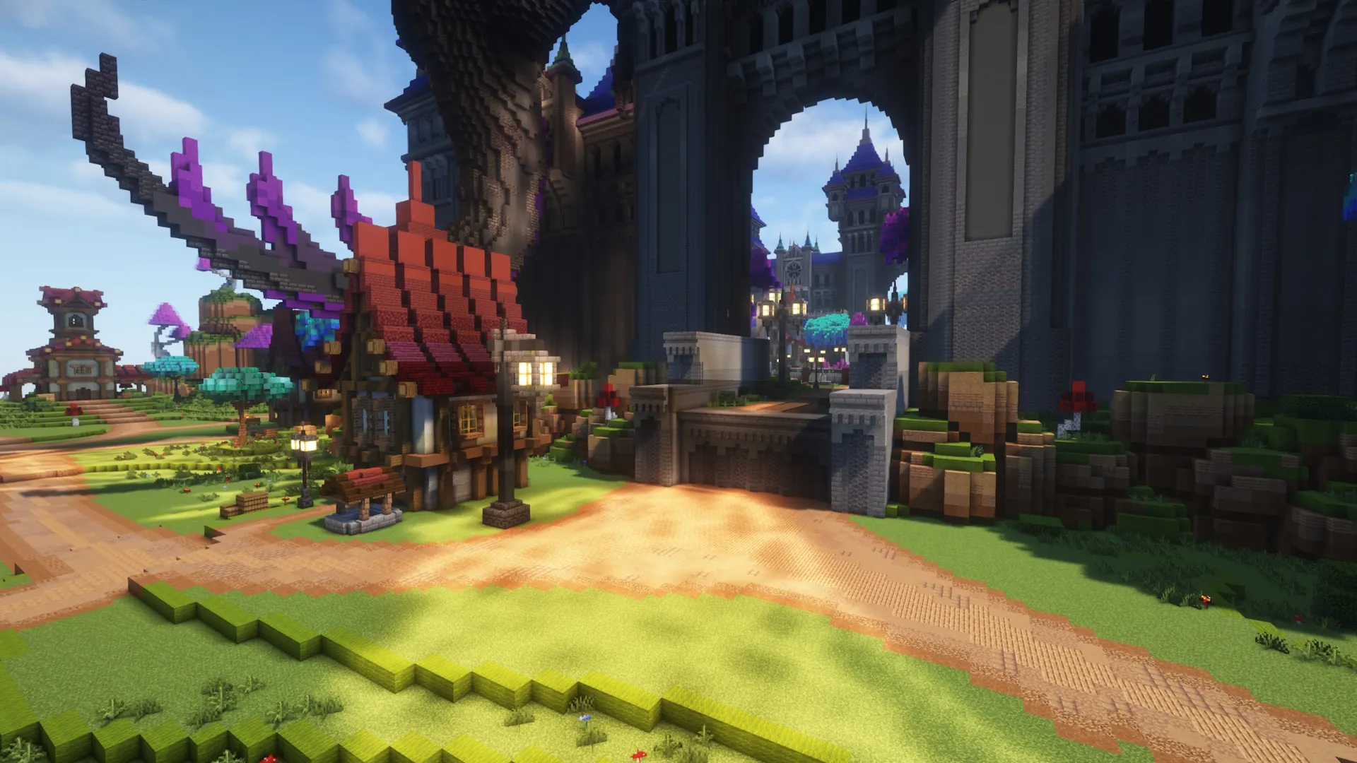 Fantasy Warzone Spawn | BuiltByBit