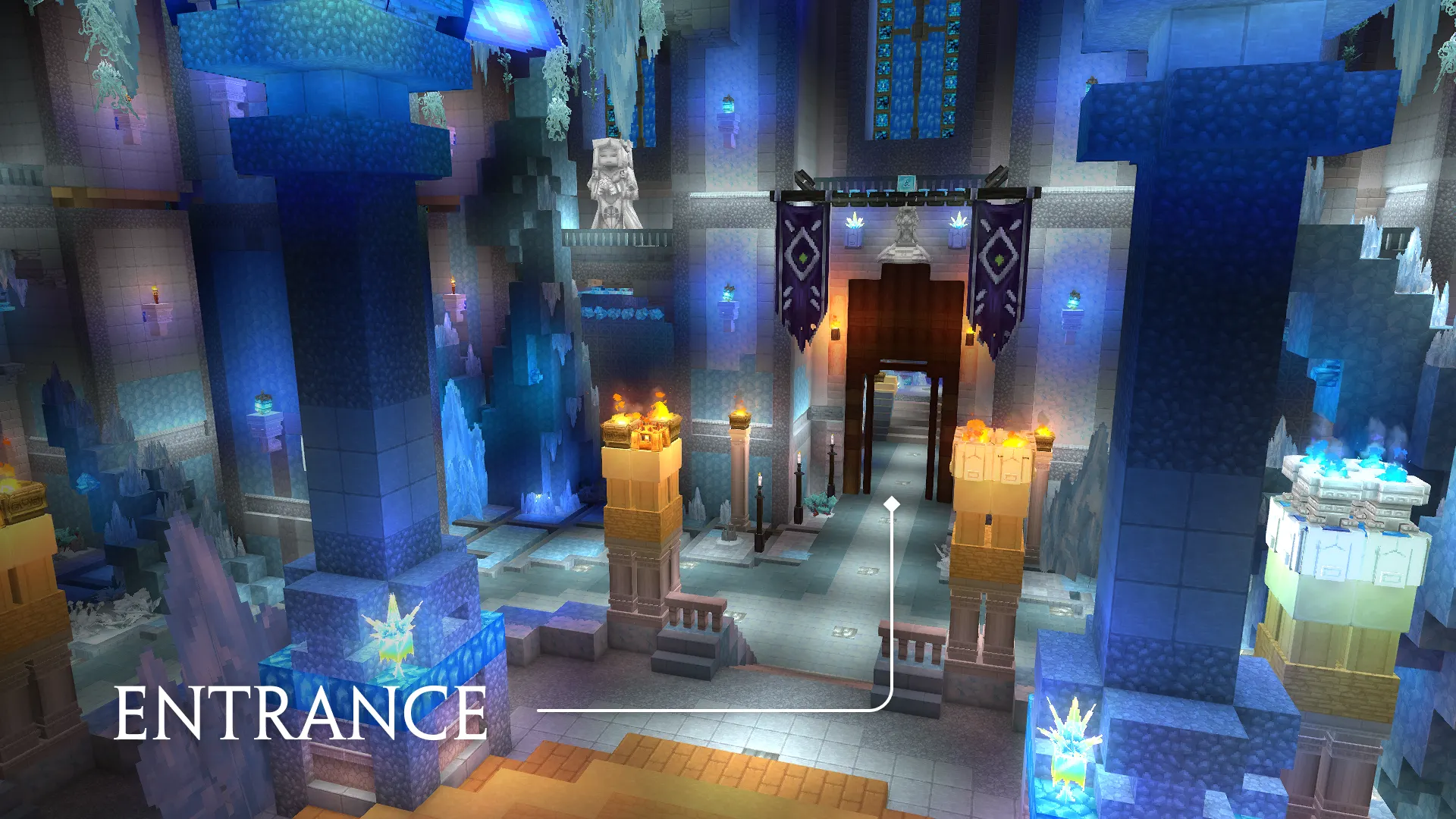 Ice Boss Arena - Hytale Build