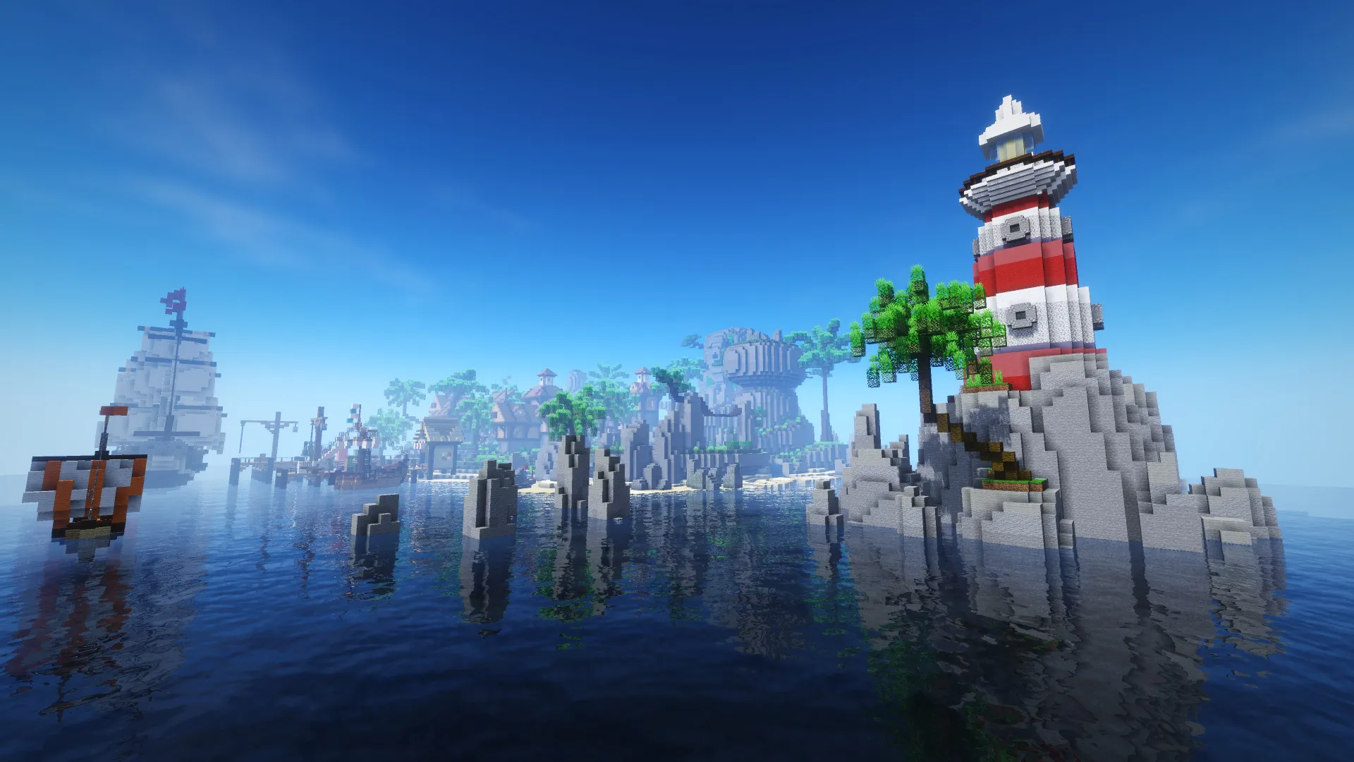 Spawn - Yellow Pirate Island - 540x540 | BuiltByBit