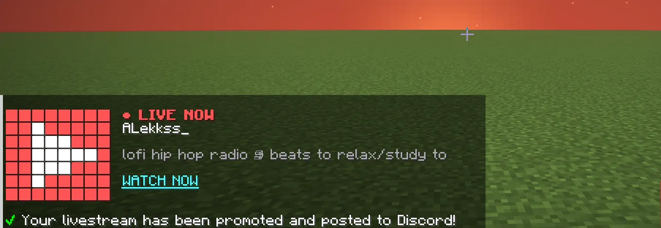 Livestream format